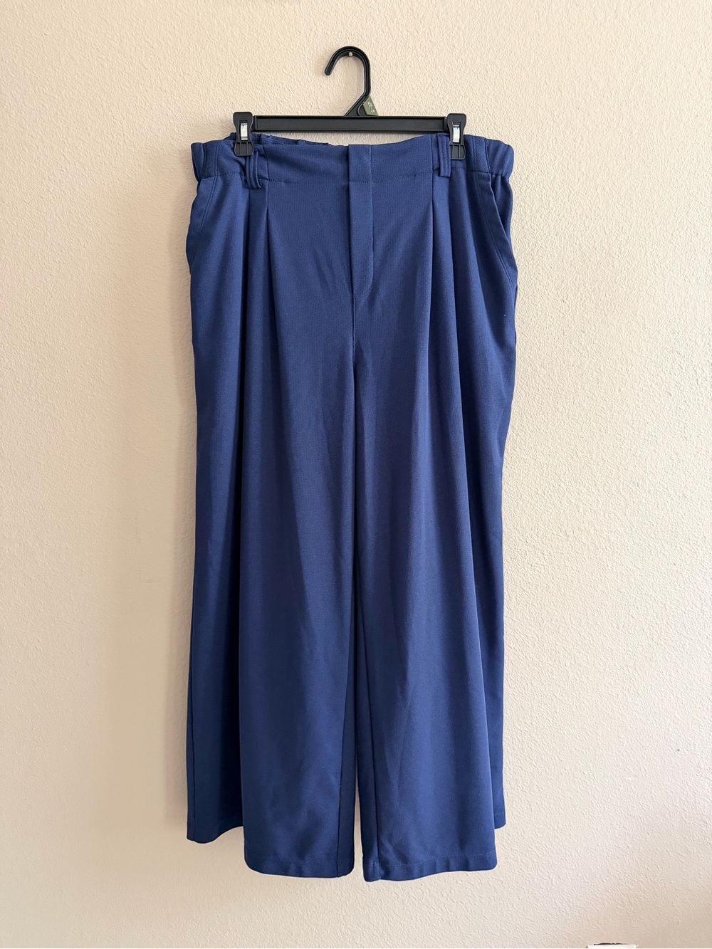 Halara Wide Leg Waffle Knit Work Pant